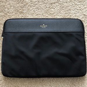 NEW Kate Spade Laptop Sleeve Case Black